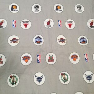 Pottery Barn Teen Pro Basketball Sports 1 twin flat sheet